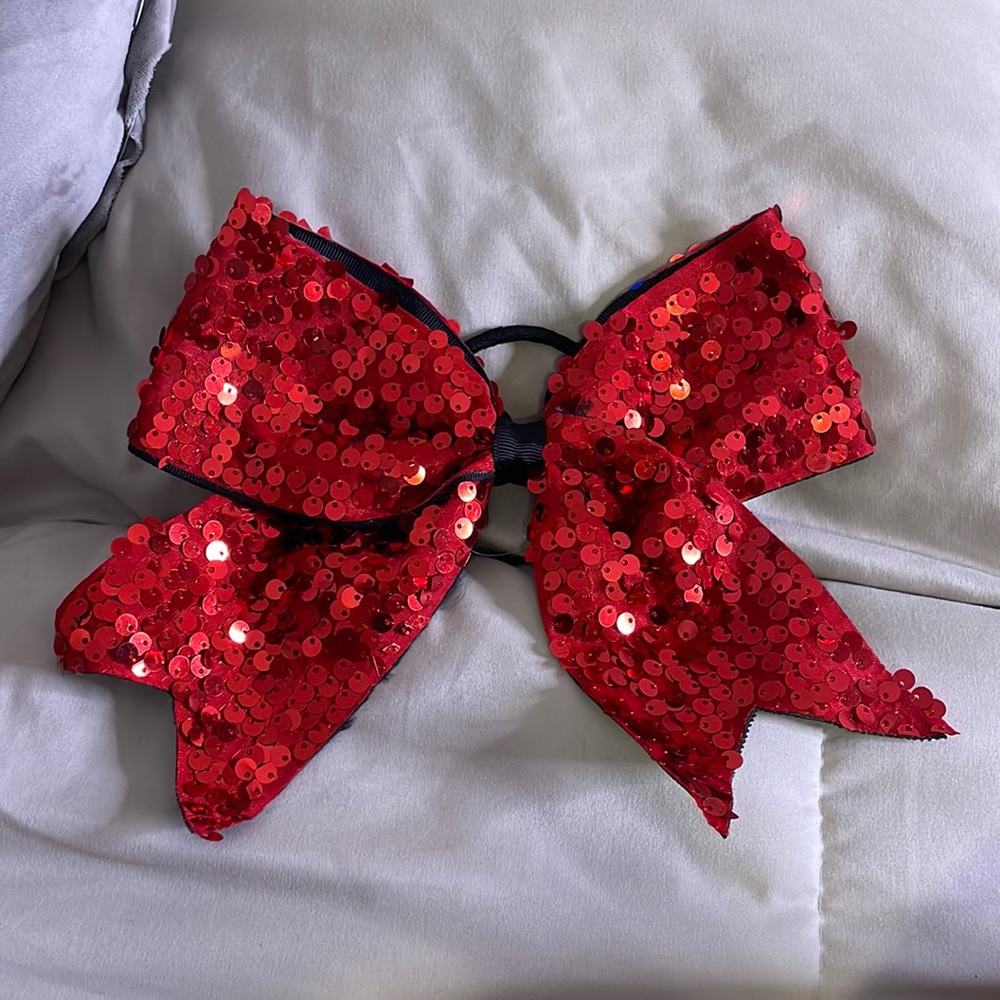 Red Cheer/Dance Hairbow